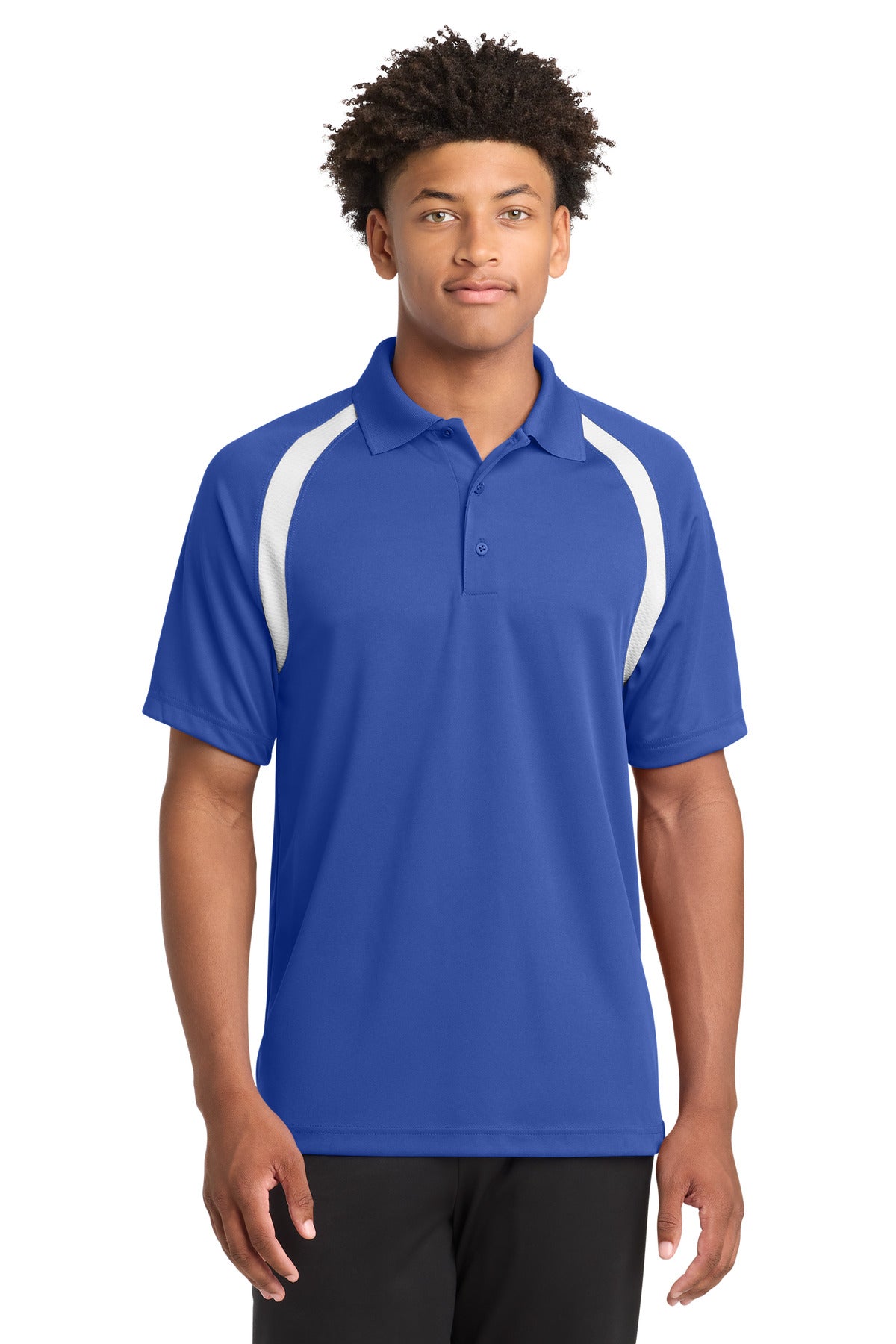 Sport-Tek T476 Dry Zone Colorblock Raglan Polo