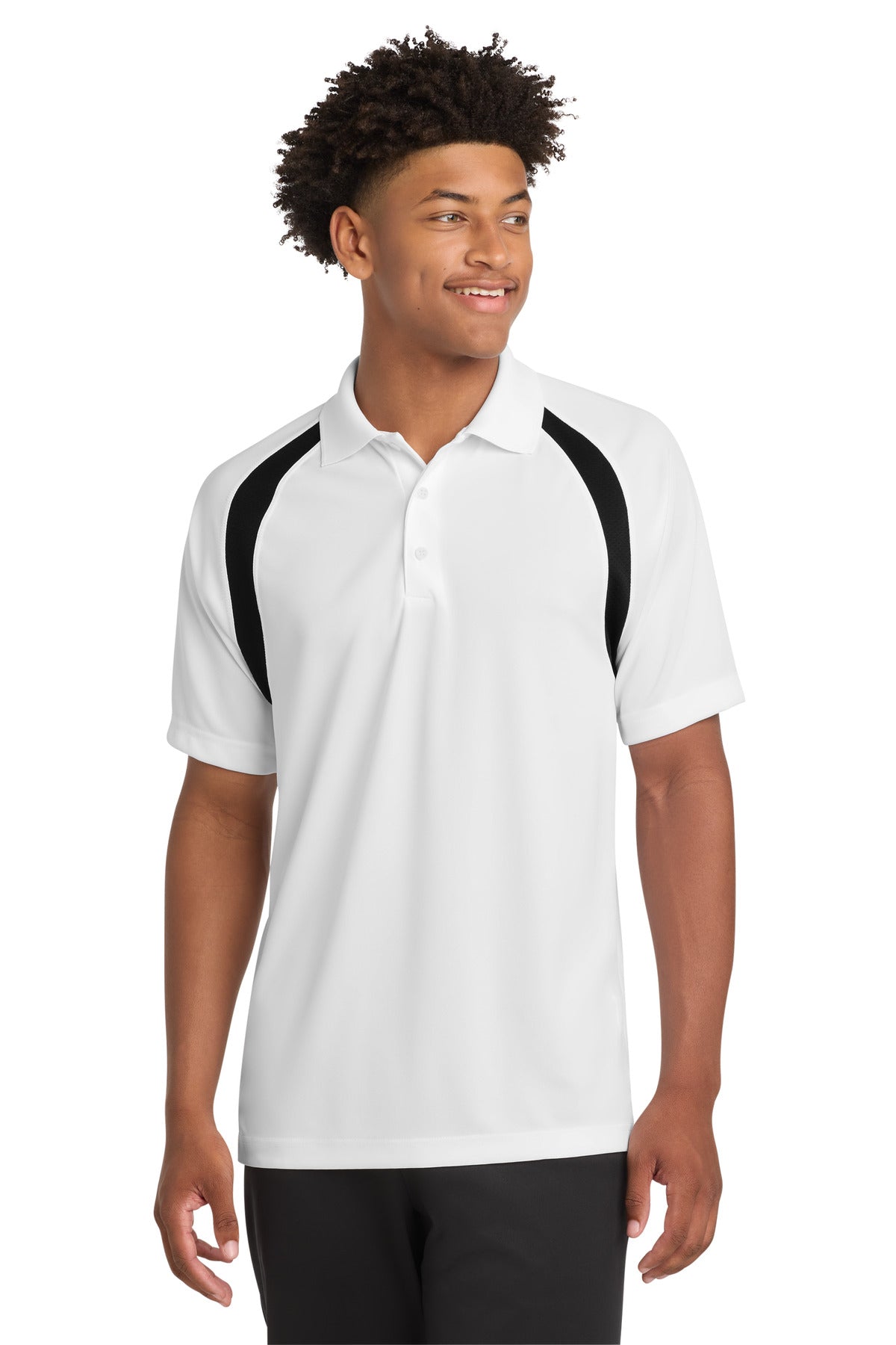 Sport-Tek ® Dry Zone ® Colorblock Raglan Polo. T476 - Sport-Tek T476