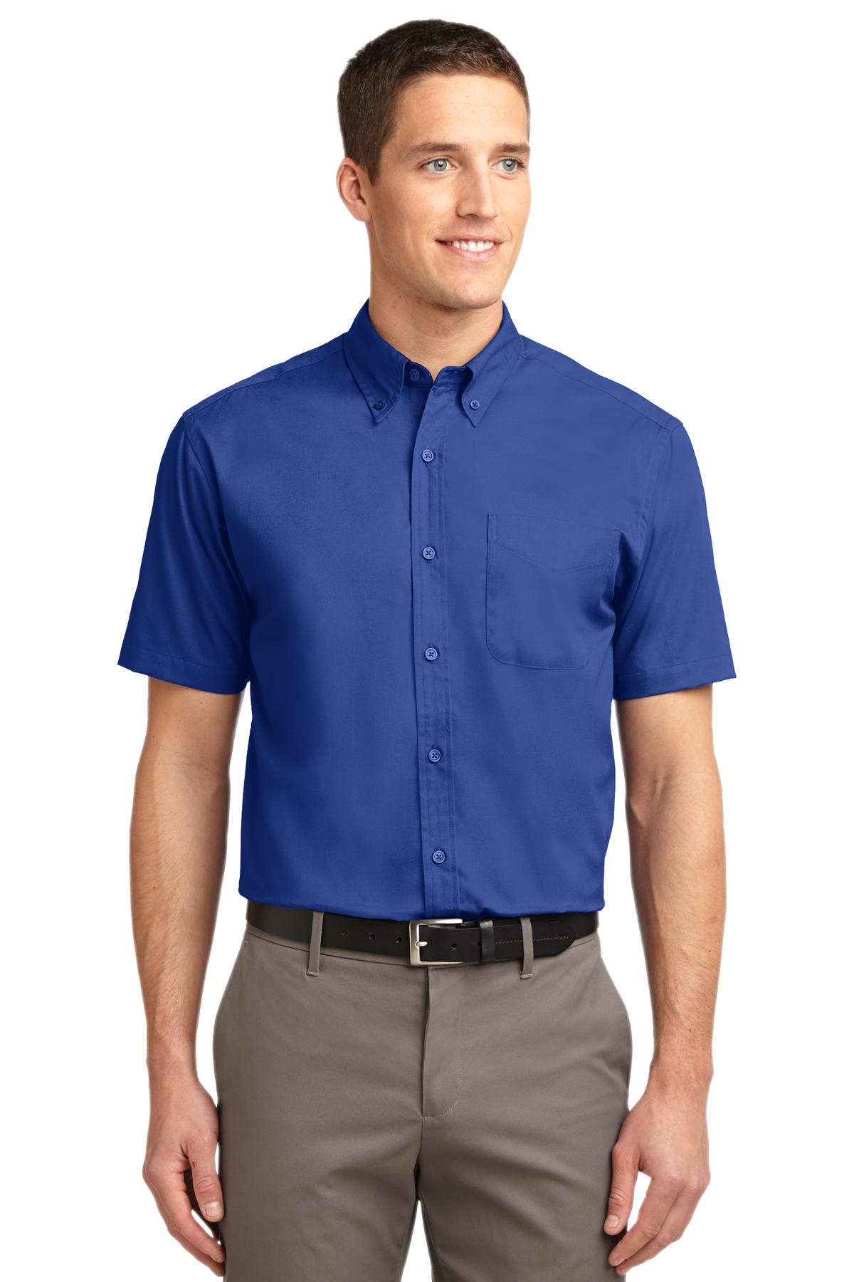 Port Authority ® Tall Short Sleeve Easy Care Shirt. TLS508 - Port Authority TLS508