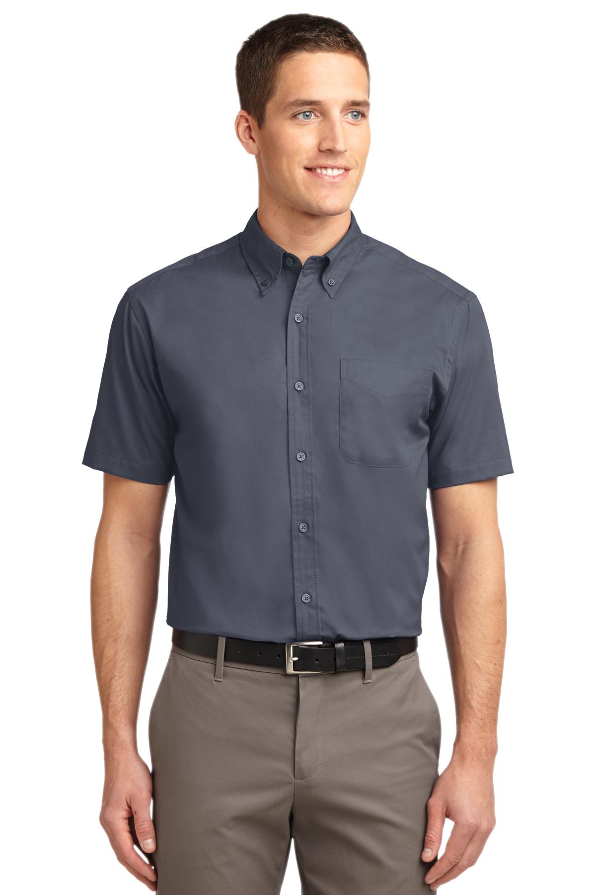 Port Authority ® Tall Short Sleeve Easy Care Shirt. TLS508 - Port Authority TLS508