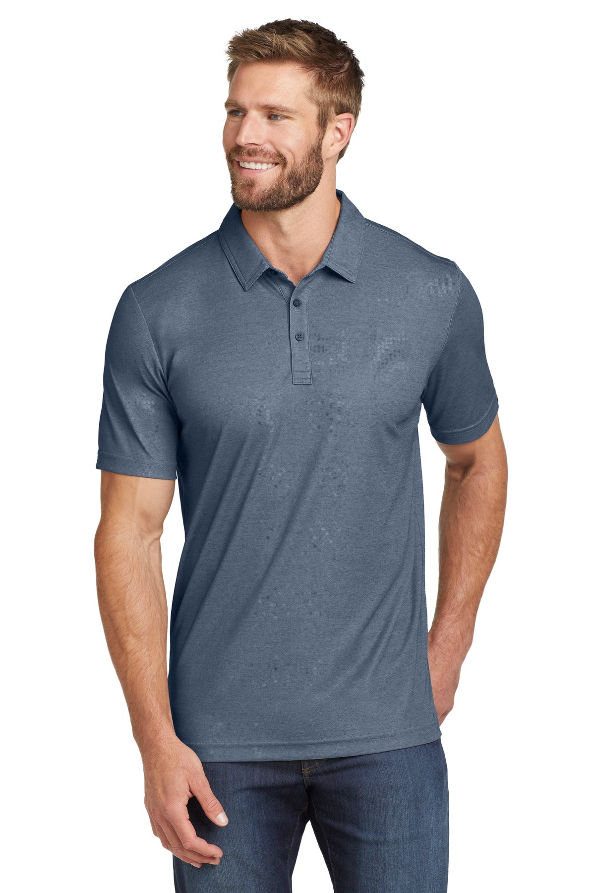 TravisMathew TM1MU412 Oceanside Heather Polo