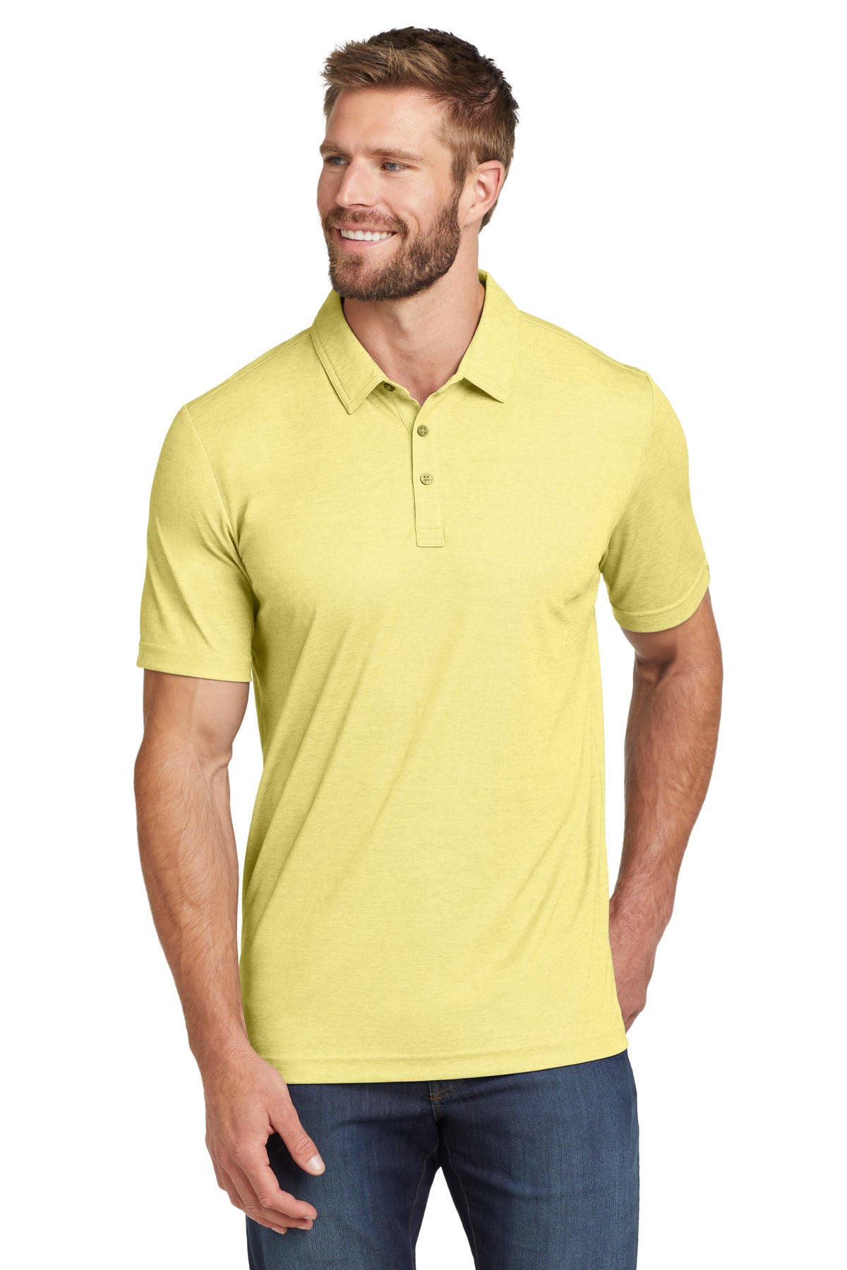 TravisMathew TM1MU412 Oceanside Heather Polo