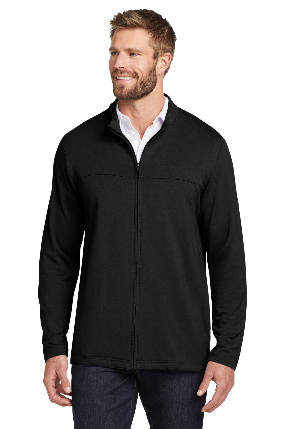 TravisMathew TM1MU420 Newport Full-Zip Fleece Jacket