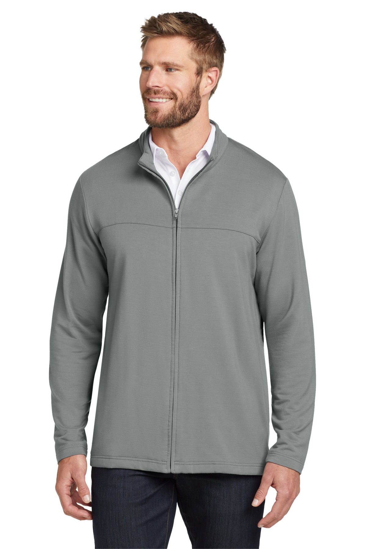 TravisMathew TM1MU420 Newport Full-Zip Fleece Jacket