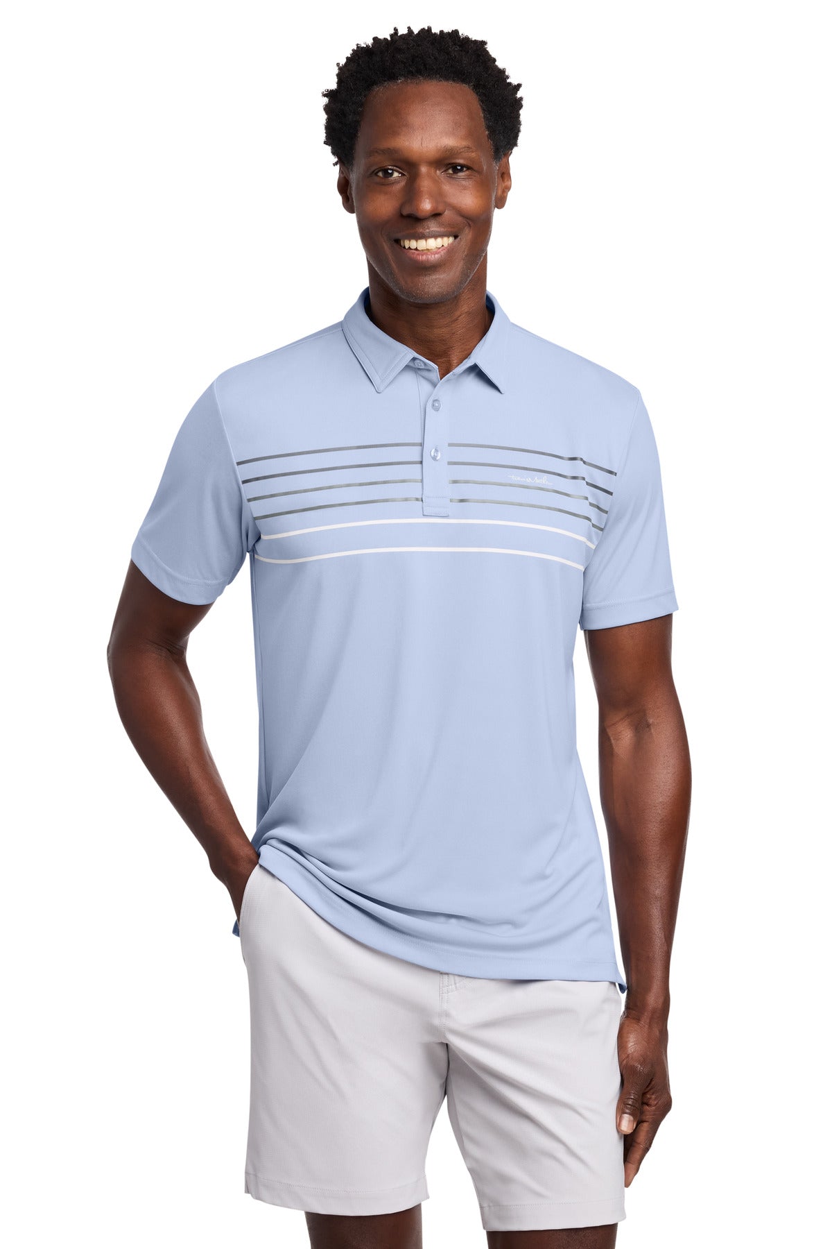 TravisMathew TM1MY400 Coto Performance Chest Stripe Polo