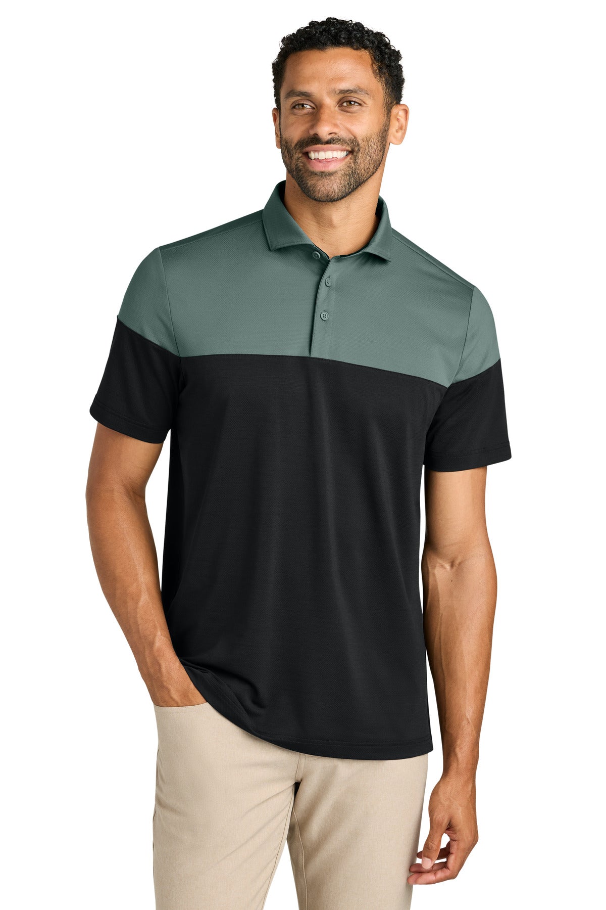 TravisMathew TMA42774 Onward Colorblock Performance Polo