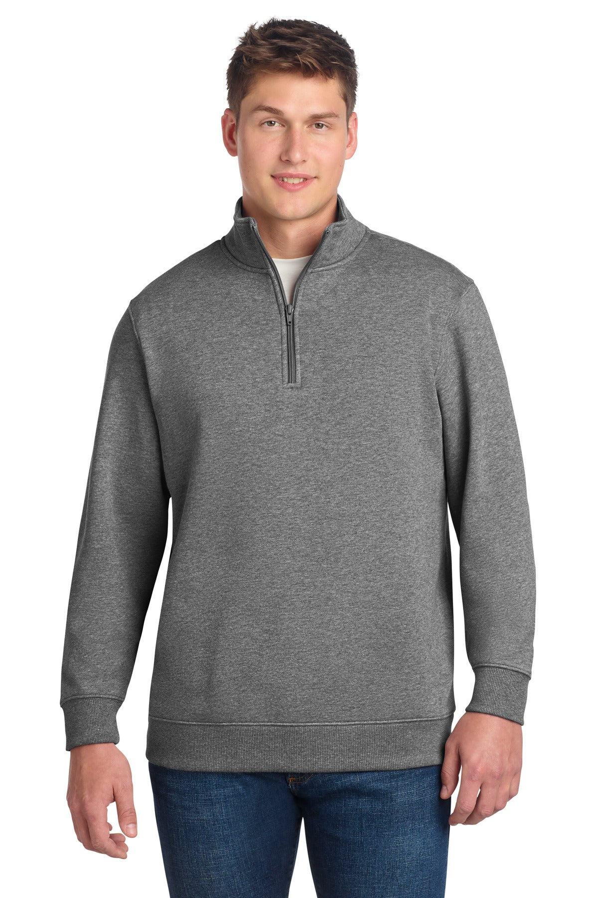 Sport-Tek ® Tall 1/4-Zip Sweatshirt. TST253 - Sport-Tek TST253