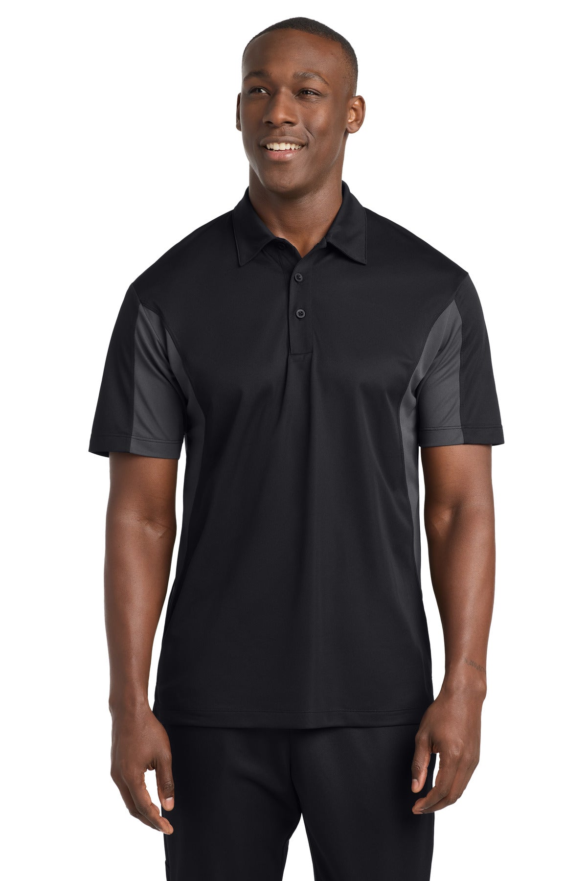 Sport-Tek ® Tall Side Blocked Micropique Sport-Wick ® Polo. TST655 - Sport-Tek TST655
