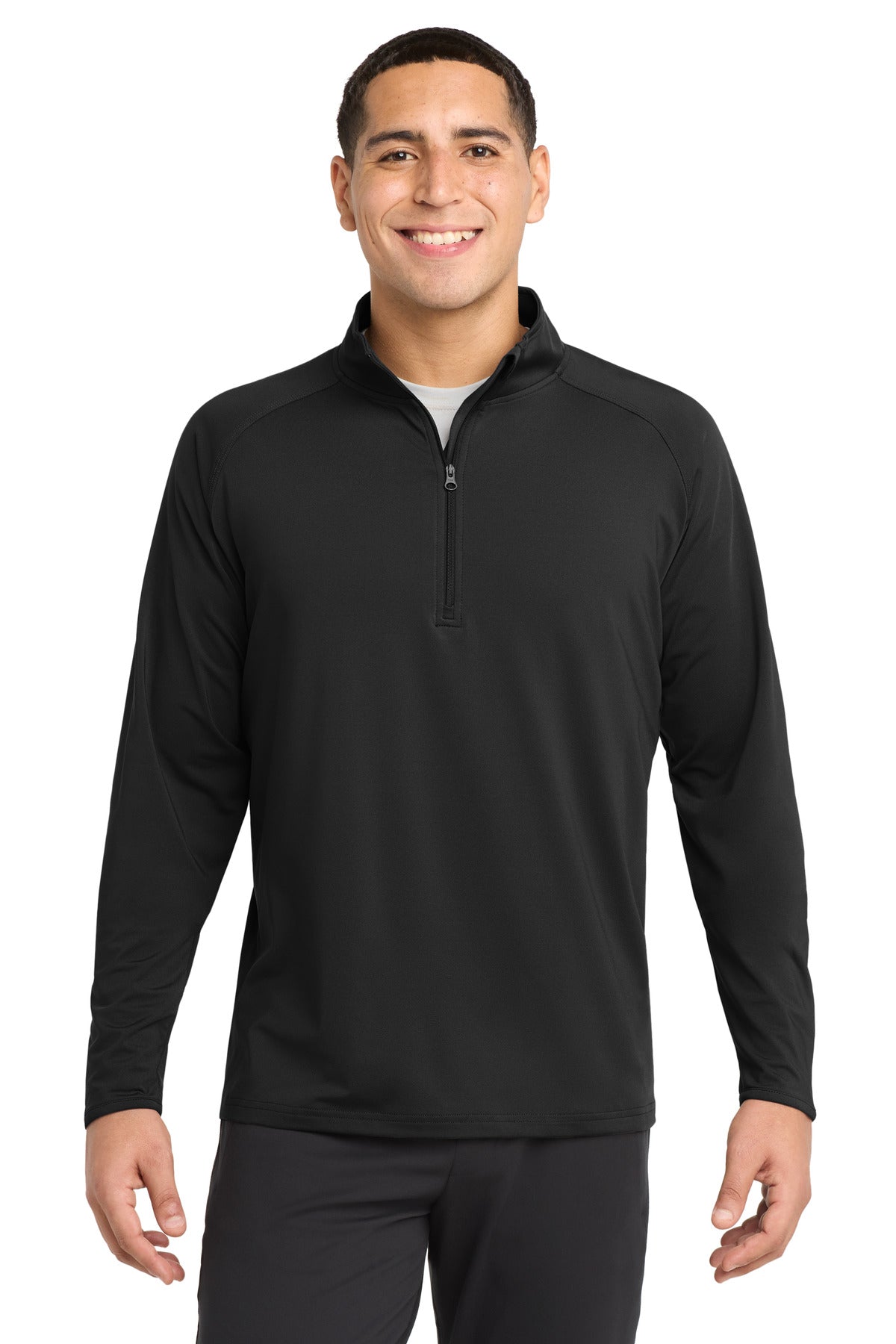 Sport-Tek ® Tall Sport-Wick ® Stretch 1/4-Zip Pullover. TST850 - Sport-Tek TST850
