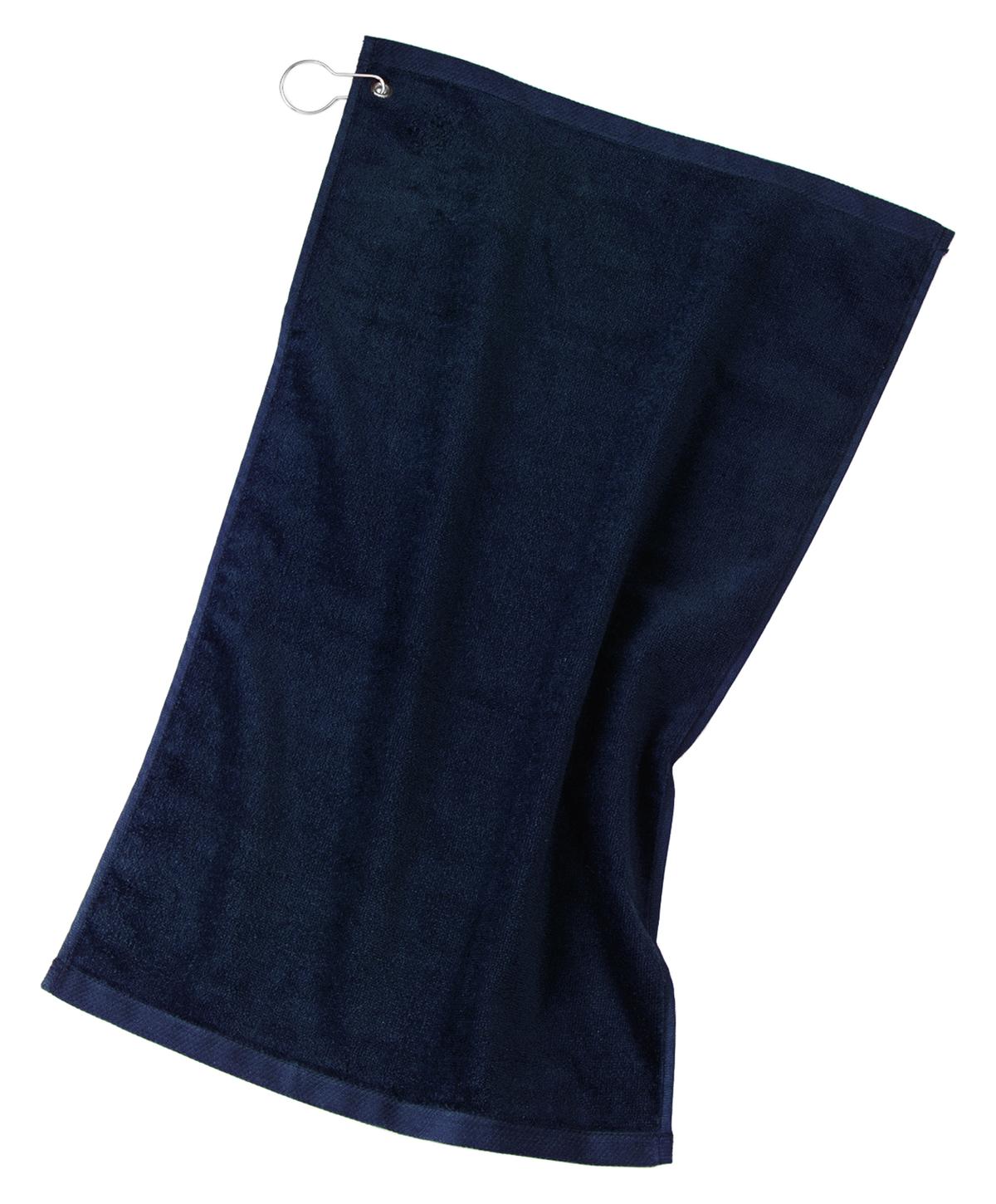 Port Authority ® Grommeted Golf Towel. TW51 - Port Authority TW51
