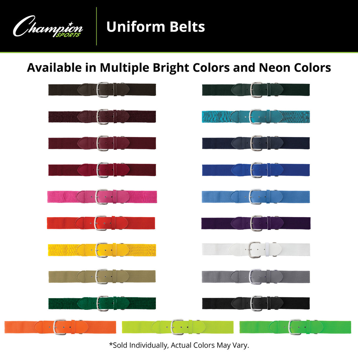 UNIFORM BELT, ADULT NAVY