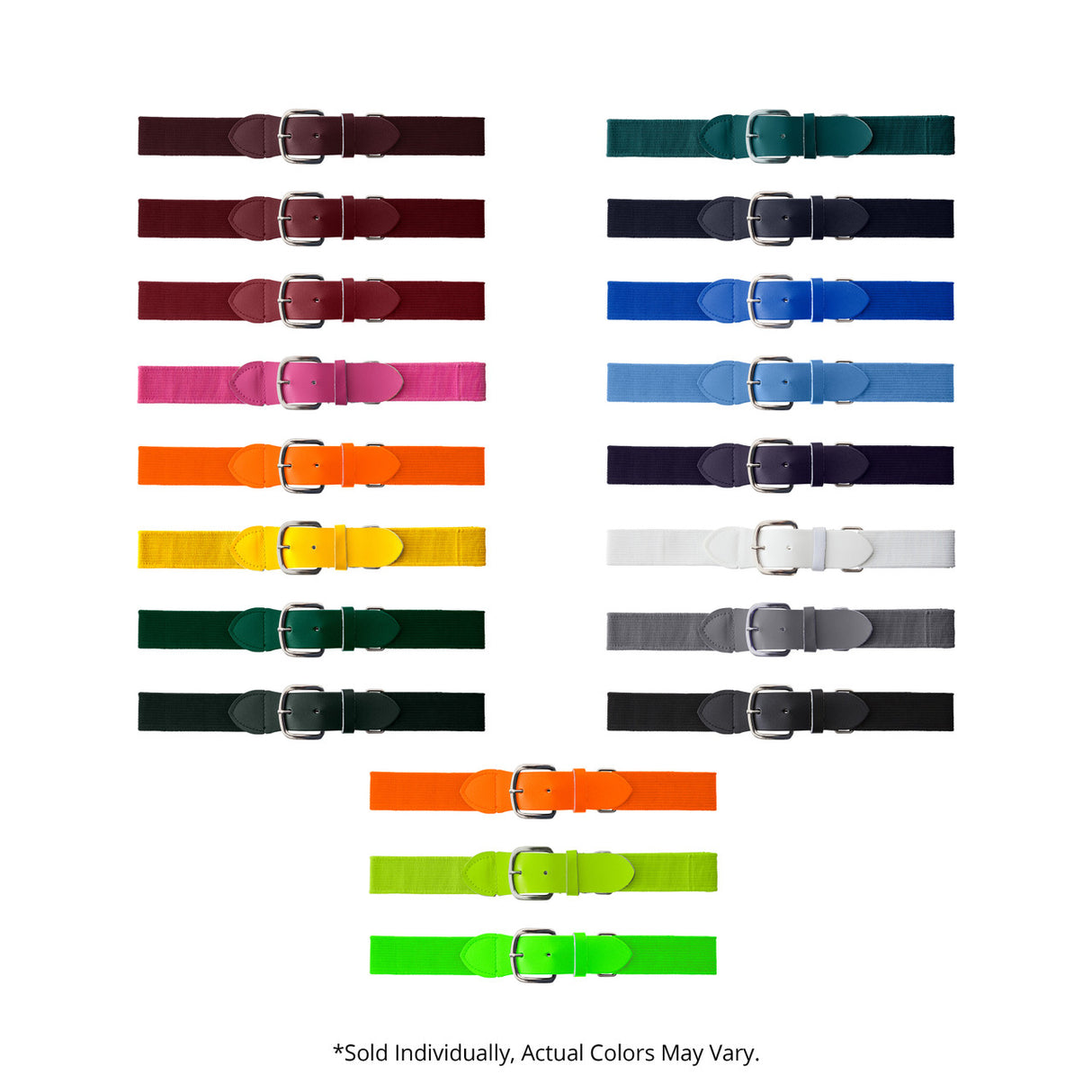 UNIFORM BELT, YOUTH BLACK