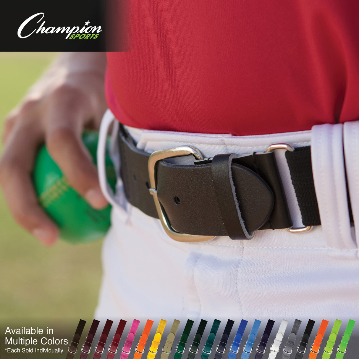 UNIFORM BELT, YOUTH BLACK