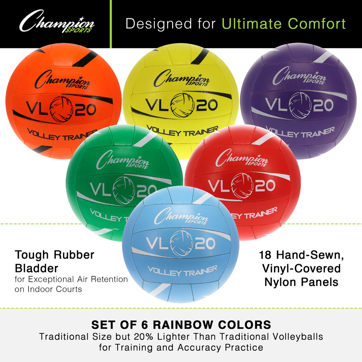 Champion Sports VOLLEYBALL TRAINER SIZE 7