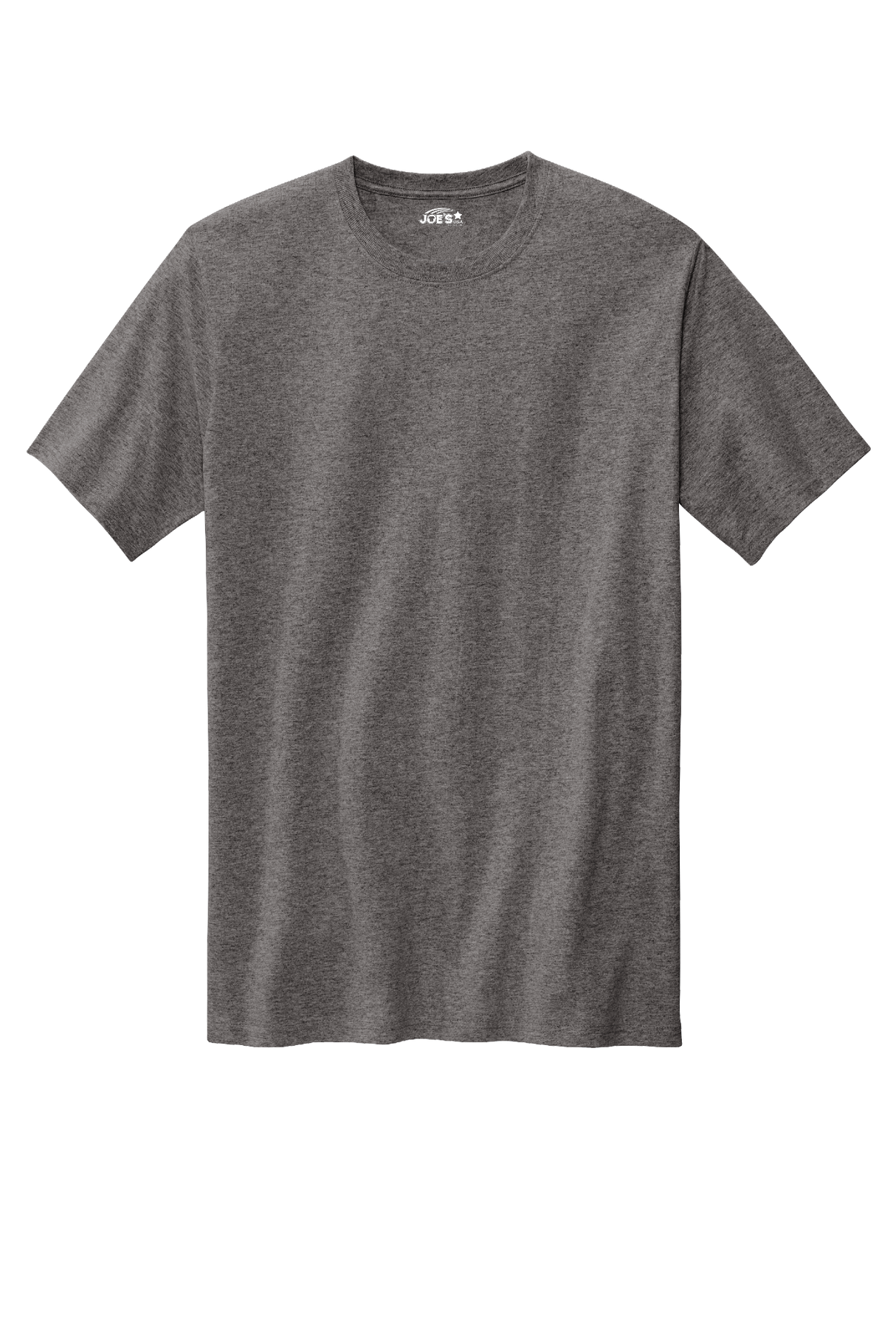 Joe's USA Men's 6.0 oz USA Made Heavyweight T Shirt Joe's USA Dark Heather Grey Small