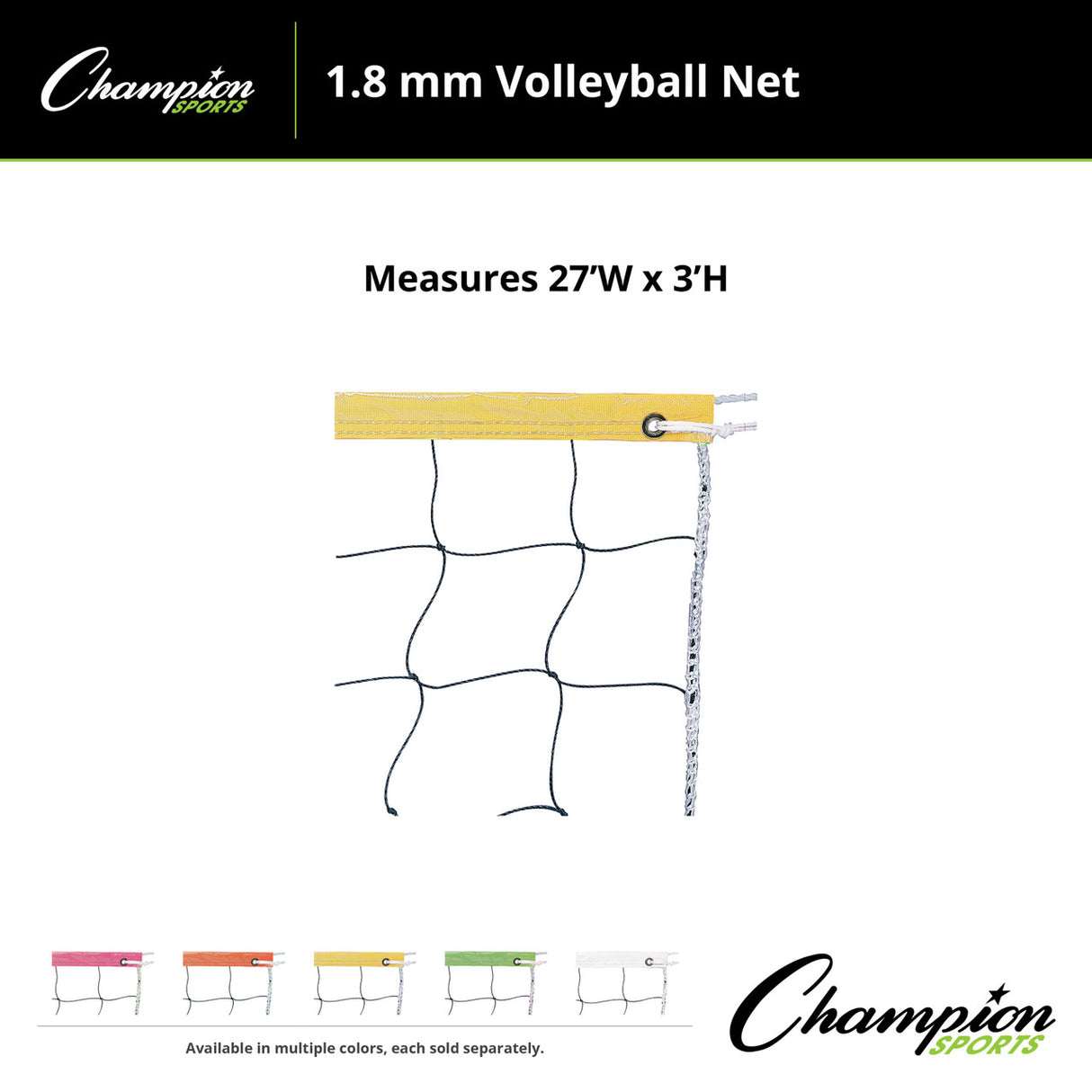 VOLLEYBALL NET COLOR HEADBAND WHITE
