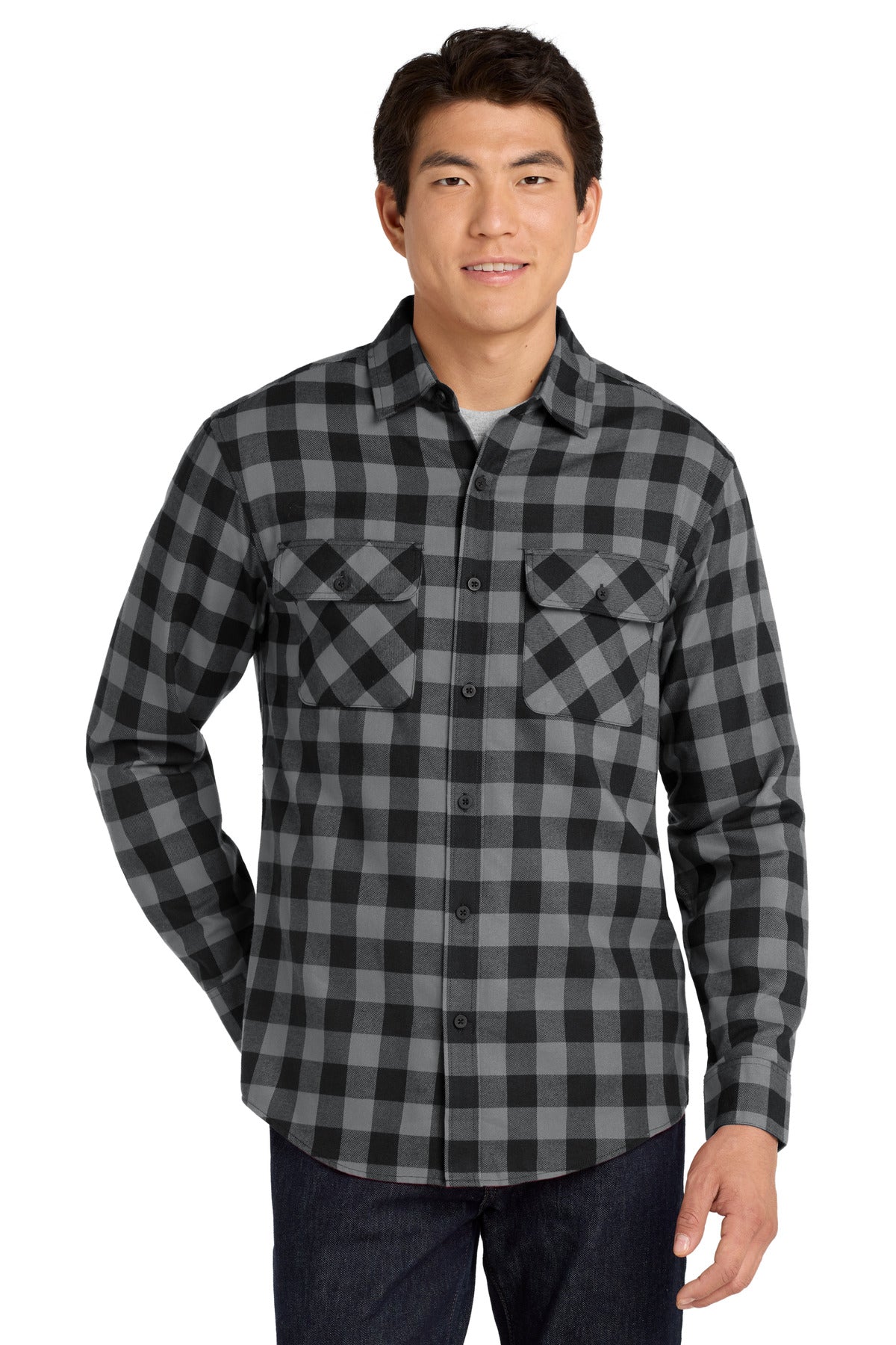 Port Authority W668 Plaid Flannel Shirt