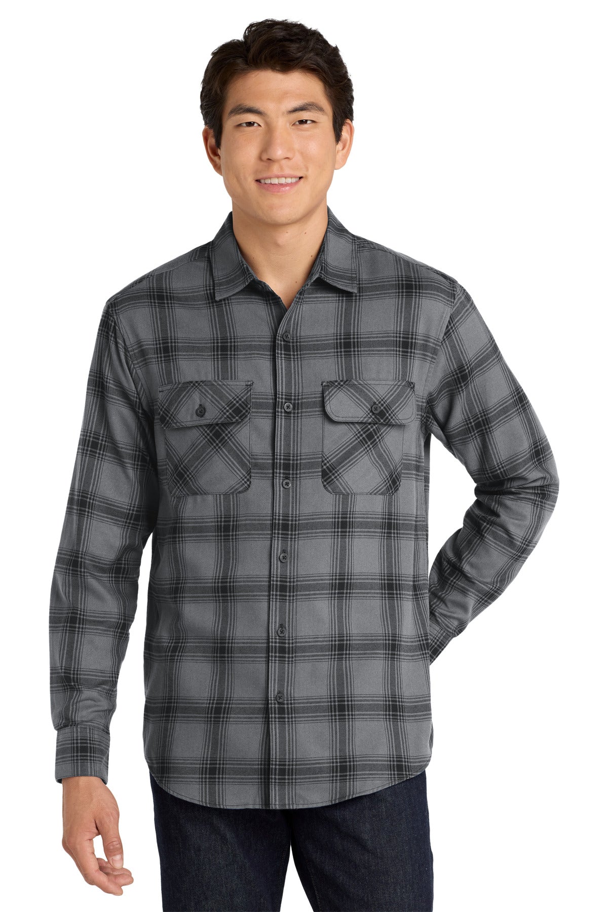 Port Authority ® Plaid Flannel Shirt. W668 - Port Authority W668