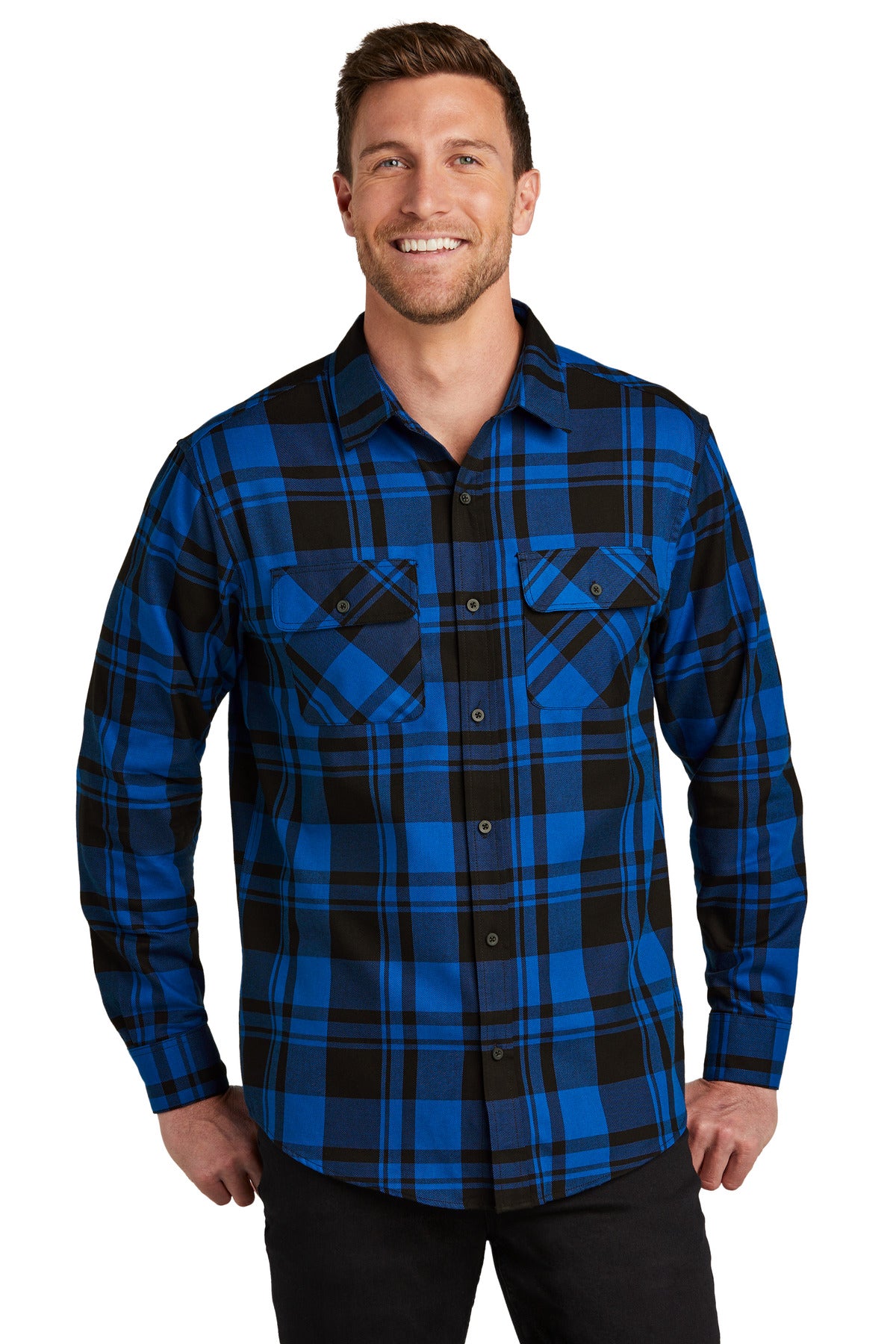 Port Authority W668 Plaid Flannel Shirt