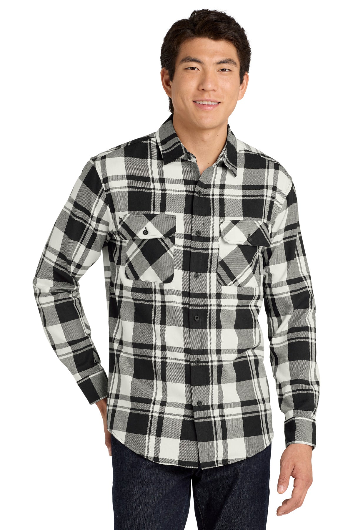 Port Authority W668 Plaid Flannel Shirt