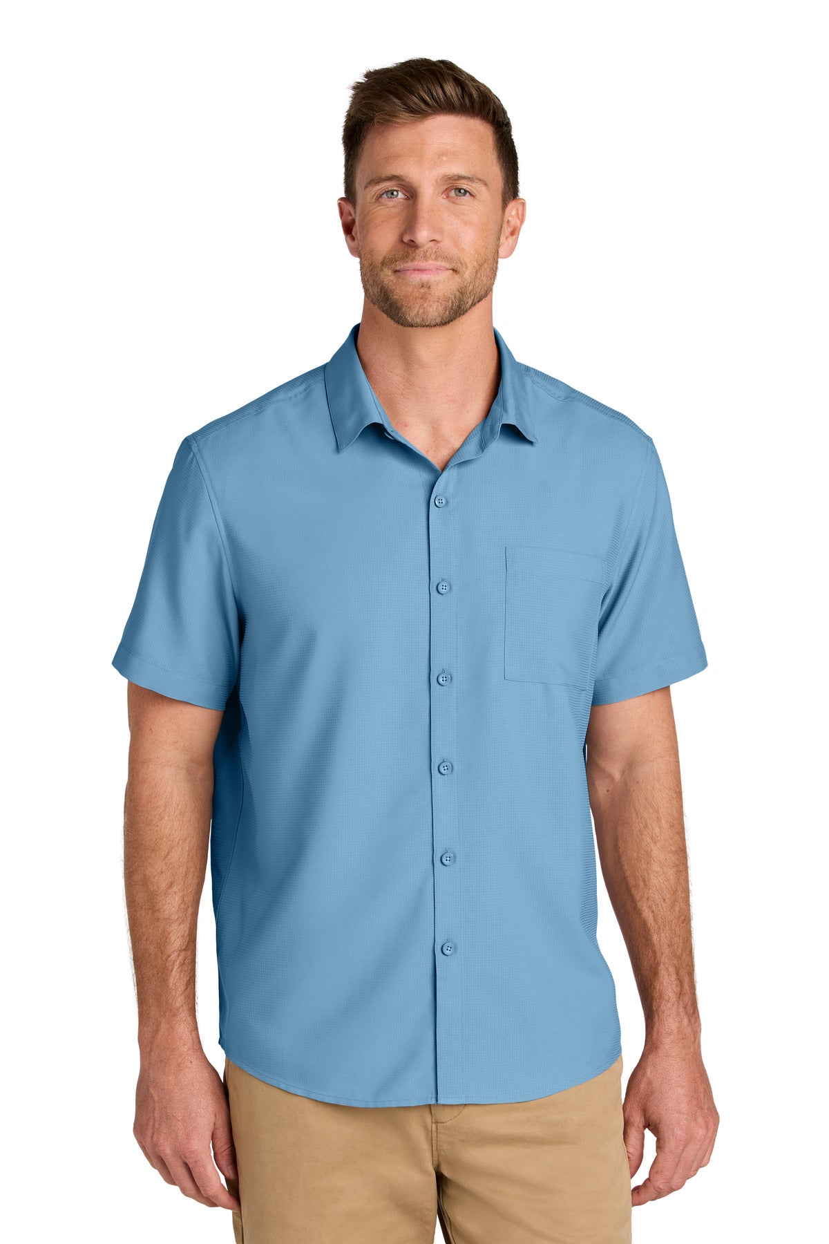 Port Authority ® Short Sleeve UV Dockside Shirt W963 - Port Authority W963