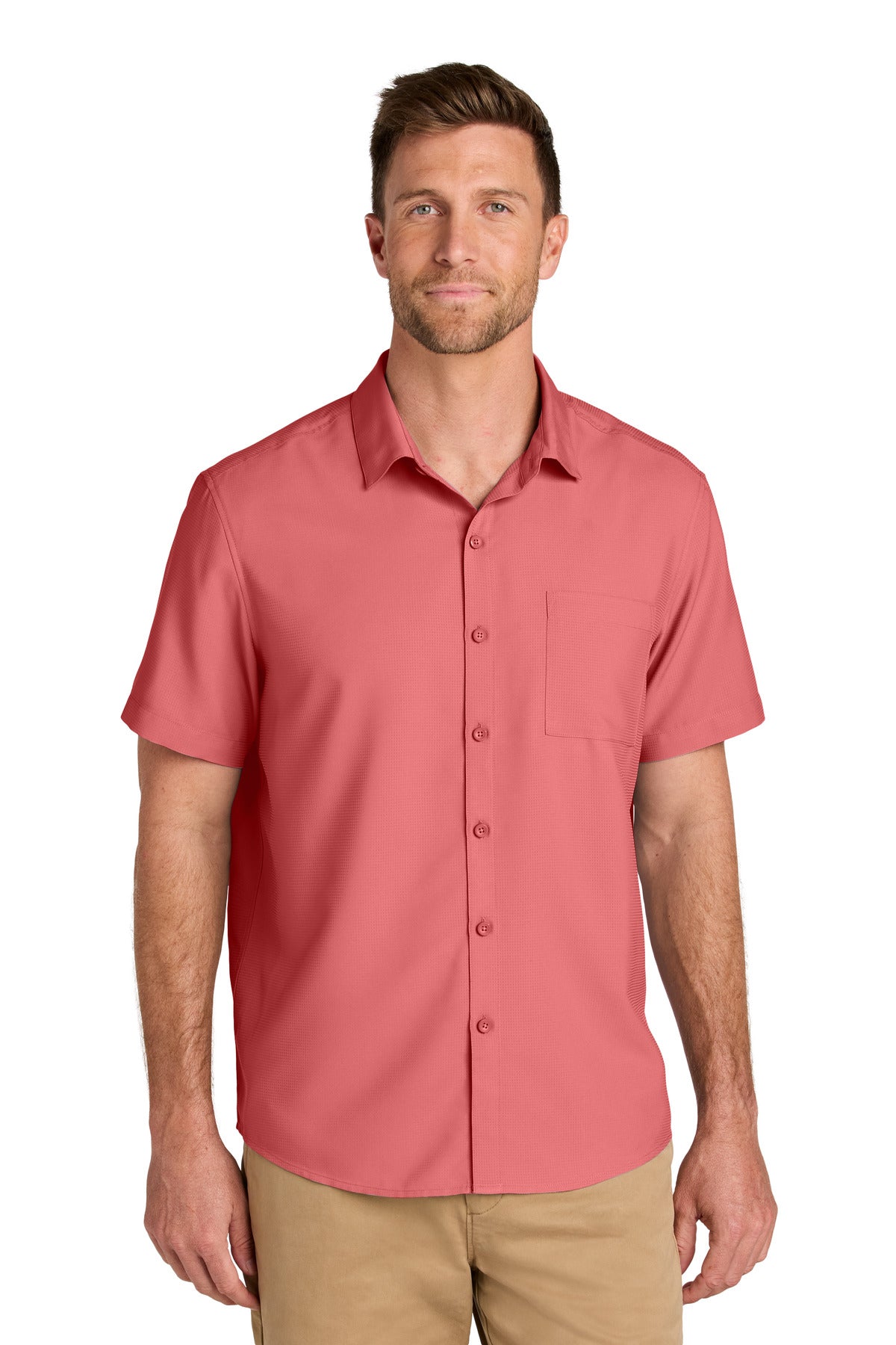 Port Authority ® Short Sleeve UV Dockside Shirt W963 - Port Authority W963