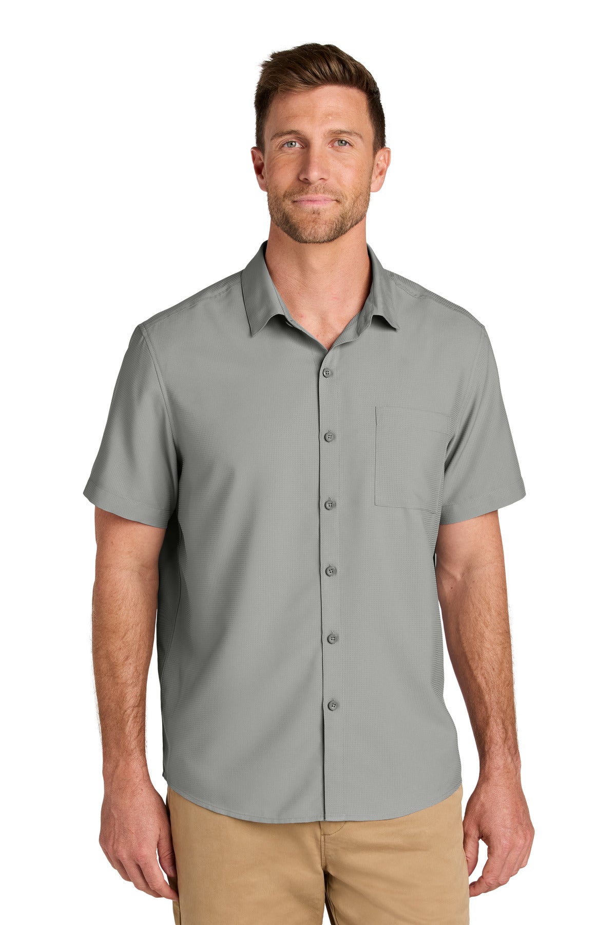 Port Authority ® Short Sleeve UV Dockside Shirt W963 - Port Authority W963