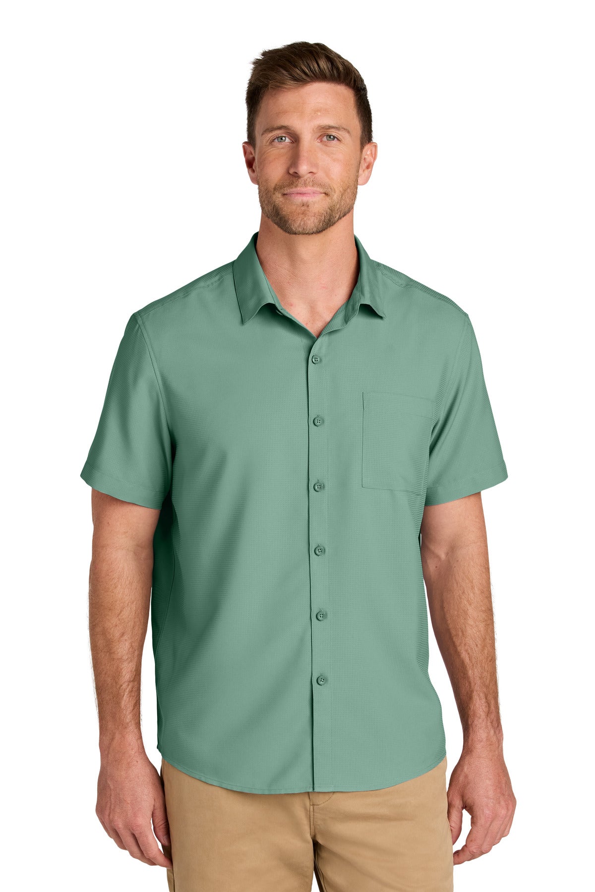 Port Authority ® Short Sleeve UV Dockside Shirt W963 - Port Authority W963