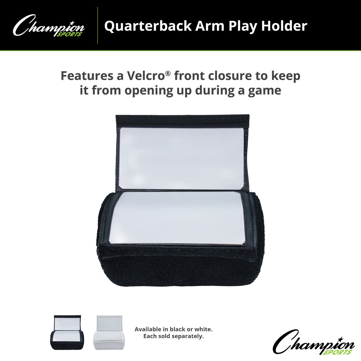 QUARTERBACK ARM PLAY HOLDER BLACK