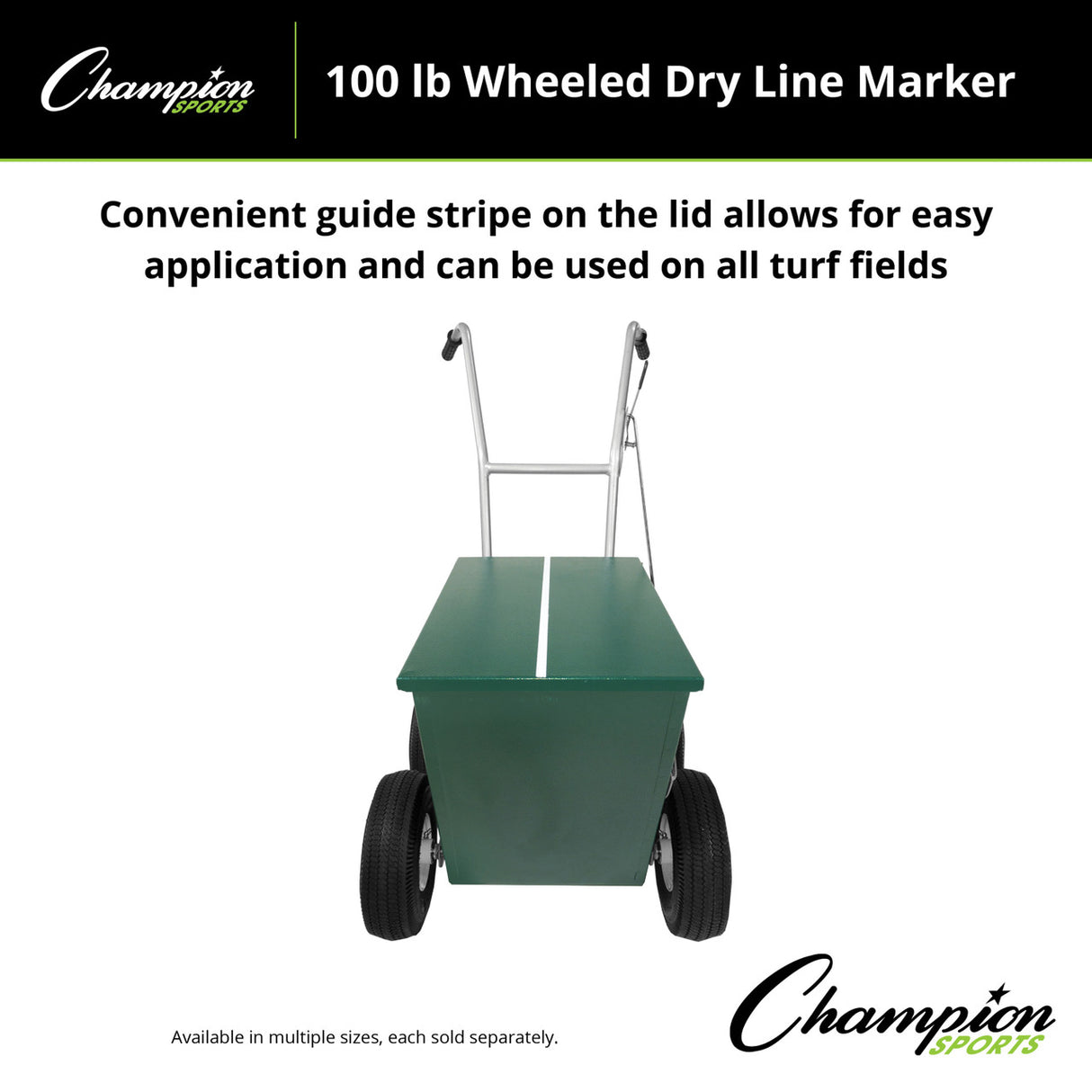 Champion Sports WHEELED DRY LINE MARKER 100 LB