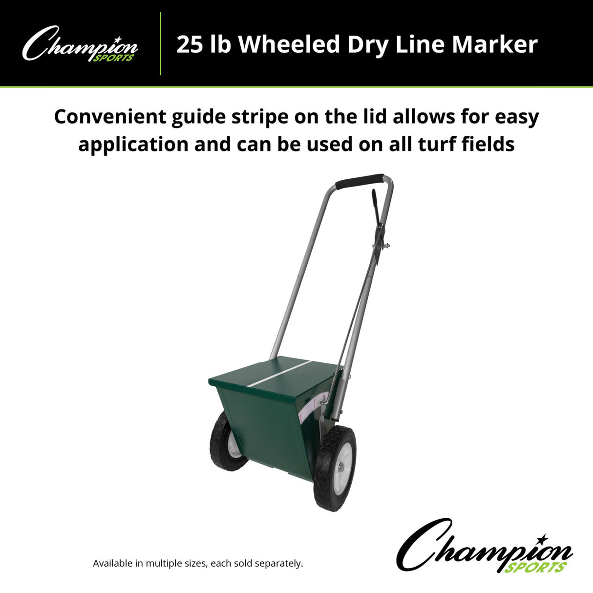 Champion Sports WHEELED DRY LINE MARKER 100 LB