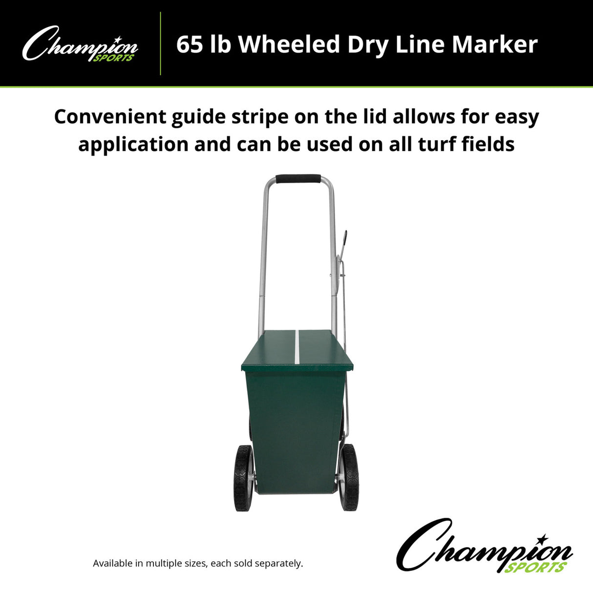 Champion Sports WHEELED DRY LINE MARKER 100 LB