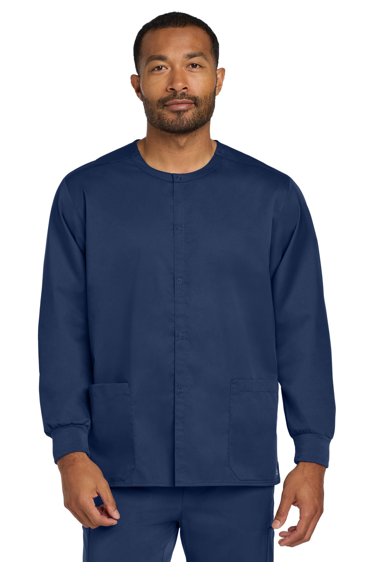 Wink ® Unisex WorkFlex Snap-Front Scrub Jacket WW3080 - Wink WW3080