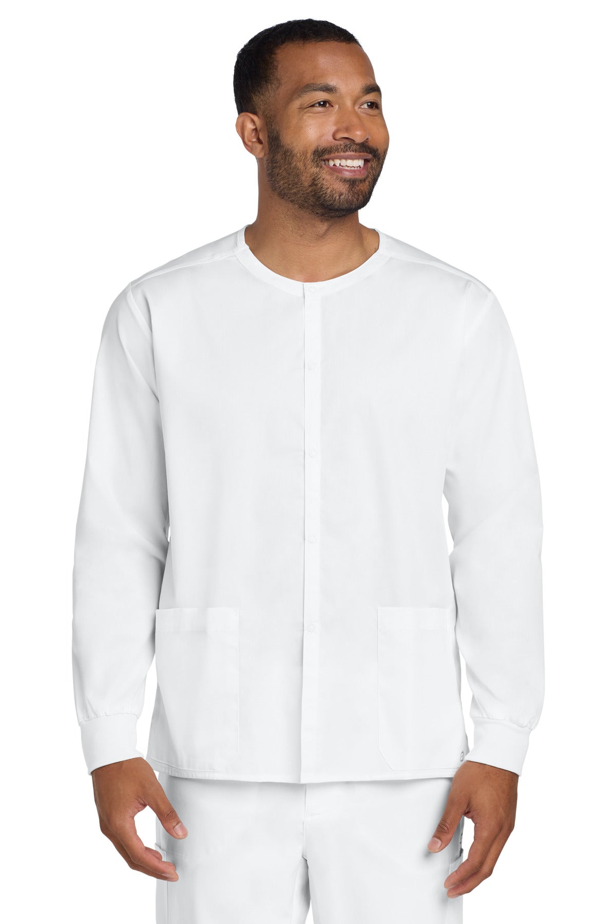 Wink ® Unisex WorkFlex Snap-Front Scrub Jacket WW3080 - Wink WW3080