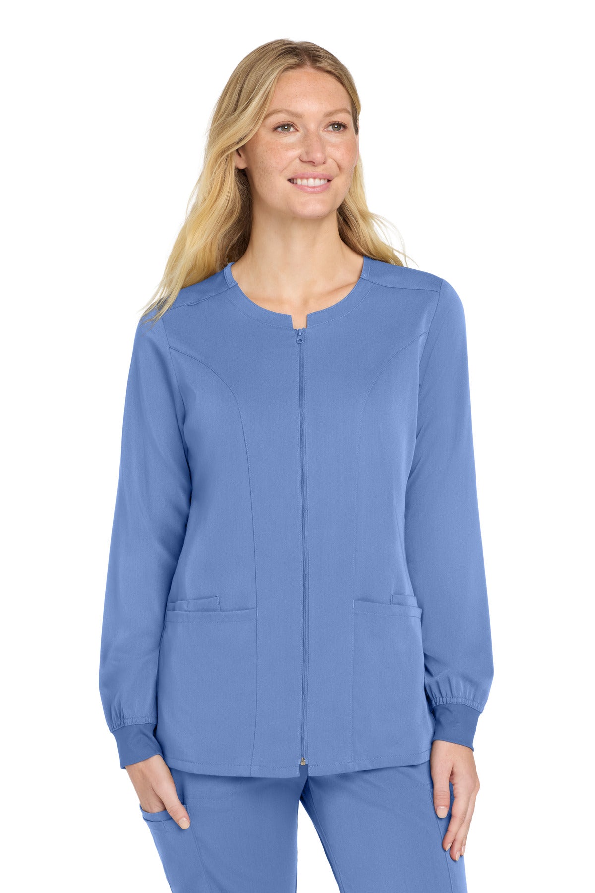 Wink ® Women's Premiere Flex ™ Full-Zip Scrub Jacket WW4088 - Wink WW4088