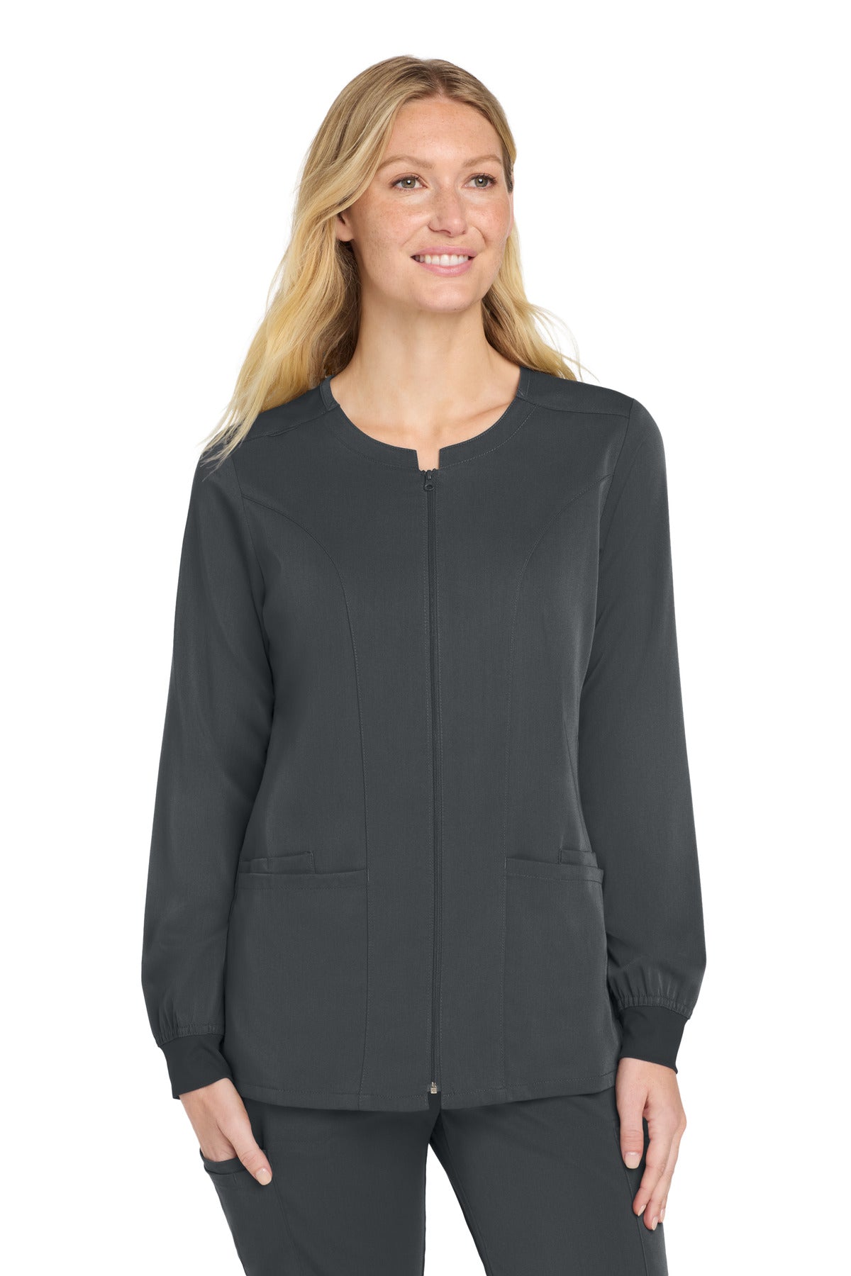 Wink ® Women's Premiere Flex ™ Full-Zip Scrub Jacket WW4088 - Wink WW4088