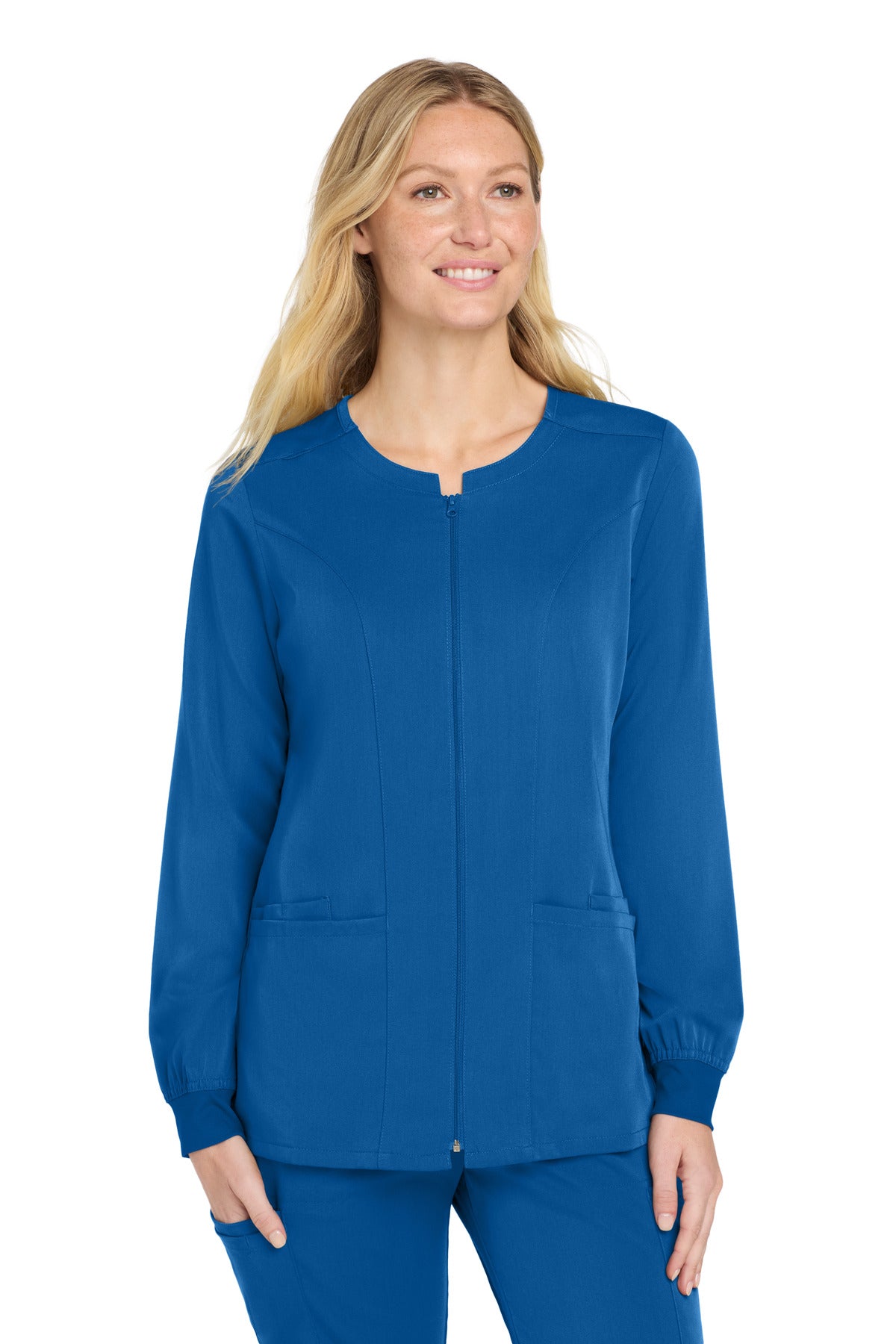 Wink ® Women's Premiere Flex ™ Full-Zip Scrub Jacket WW4088 - Wink WW4088