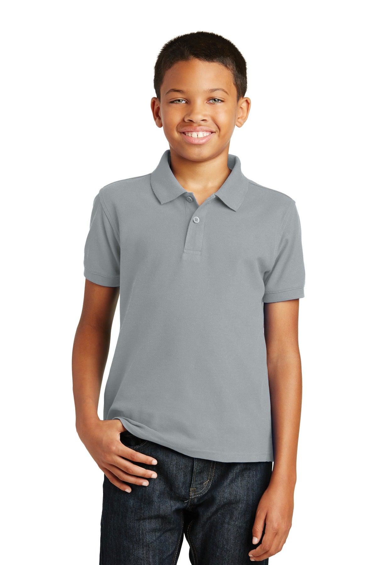 Port Authority ® Youth Core Classic Pique Polo. Y100 - Port Authority Y100
