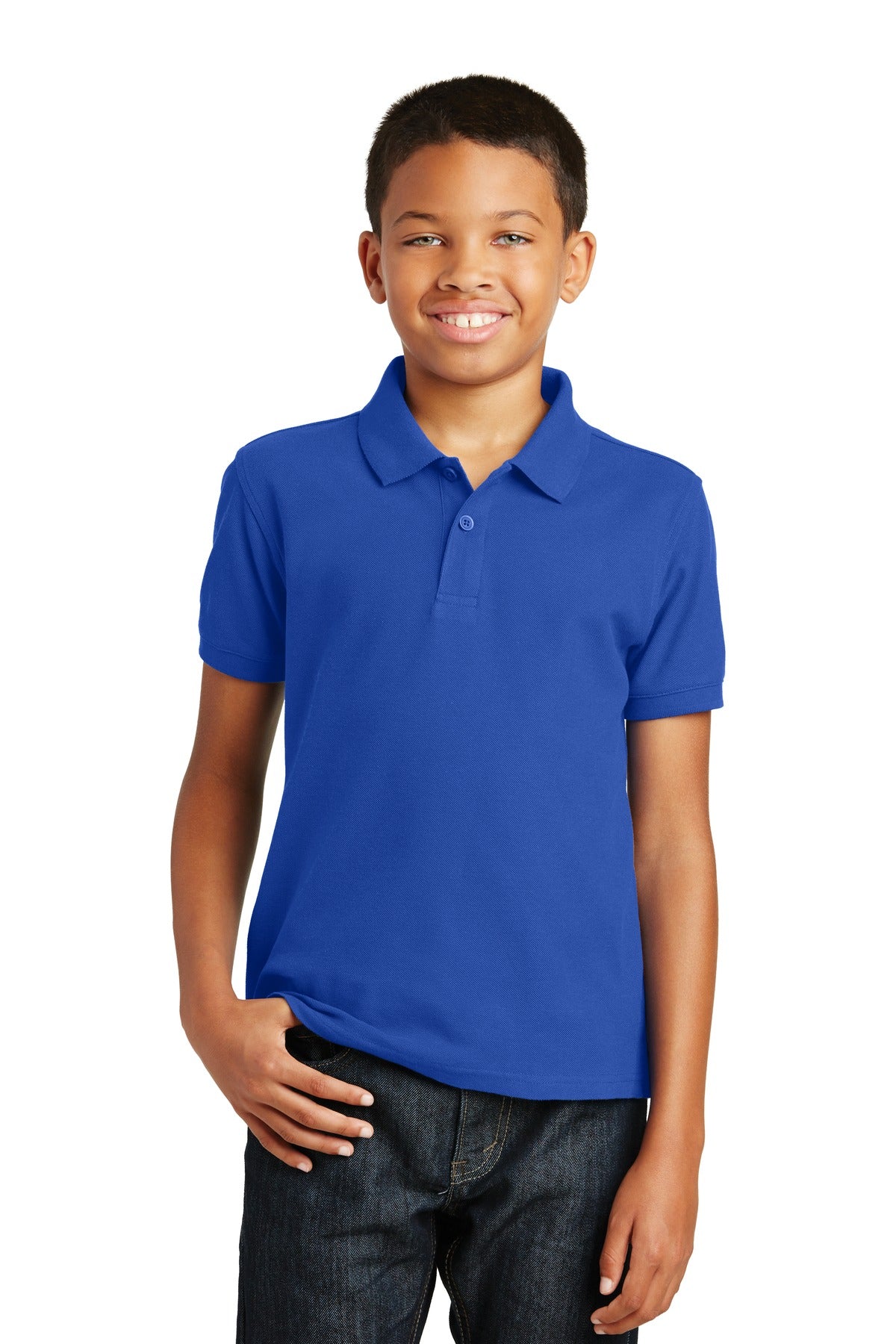 Port Authority Y100 Youth Core Classic Pique Polo Wholesale Blank