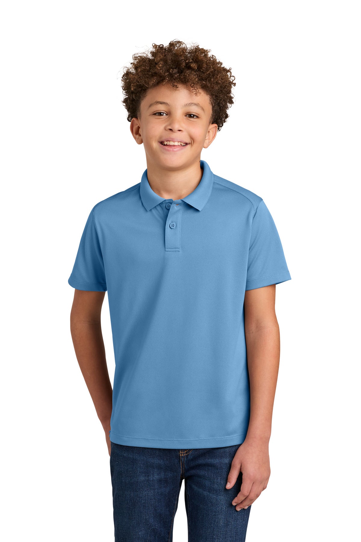 Port Authority Y240 Youth Wearever Performance Pique Polo