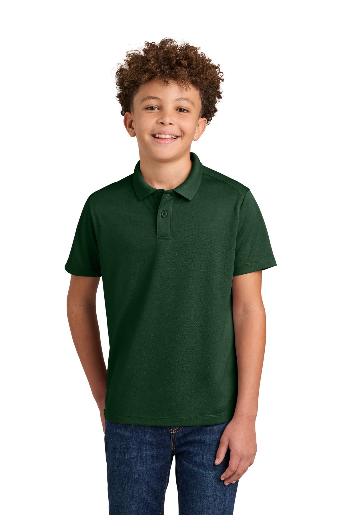 Port Authority Y240 Youth Wearever Performance Pique Polo