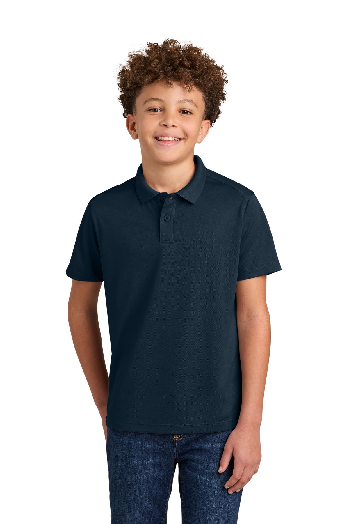 Port Authority Y240 Youth Wearever Performance Pique Polo