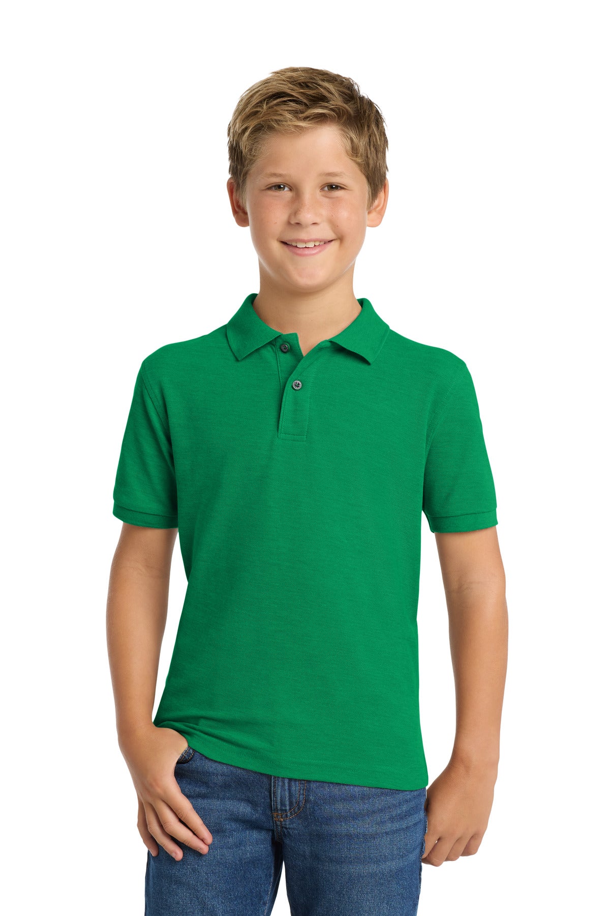 Port Authority Y500 Youth Silk Touch Polo Wholesale Blank