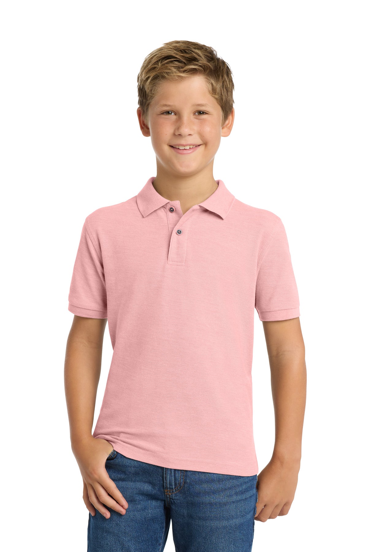 Port Authority Y500 Youth Silk Touch Polo Wholesale Blank
