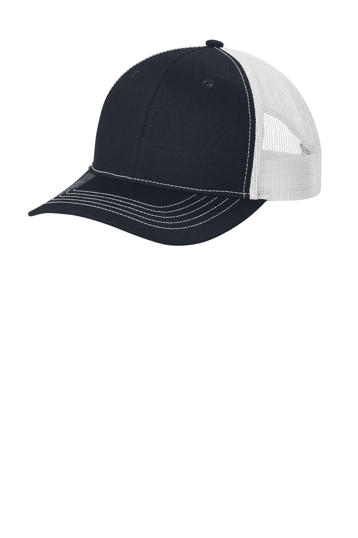 Port Authority YC402 Youth Snapback Trucker Cap Wholesale Blank
