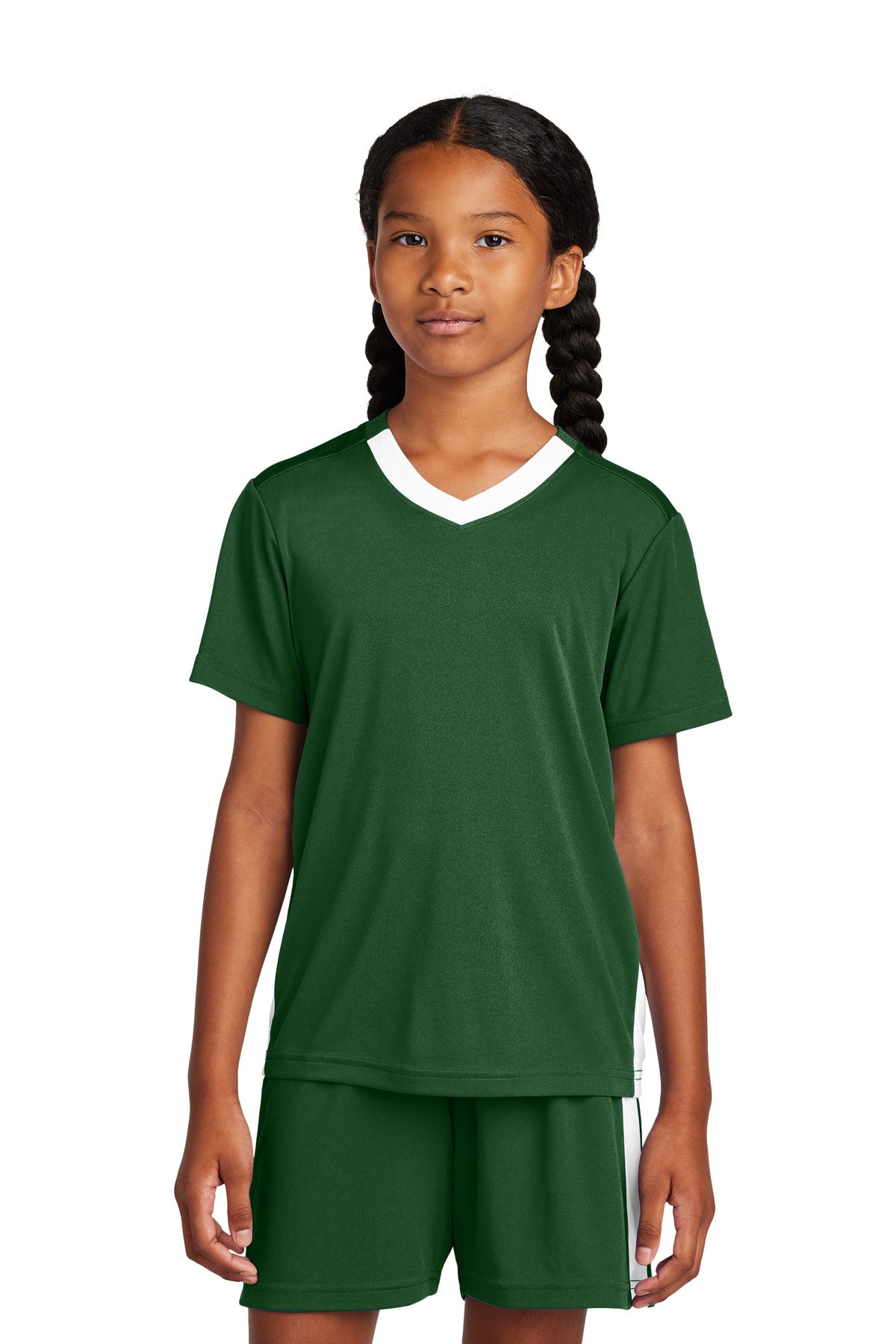 Sport-Tek ® Youth Competitor ™ United V-Neck YST101 - Sport-Tek YST101