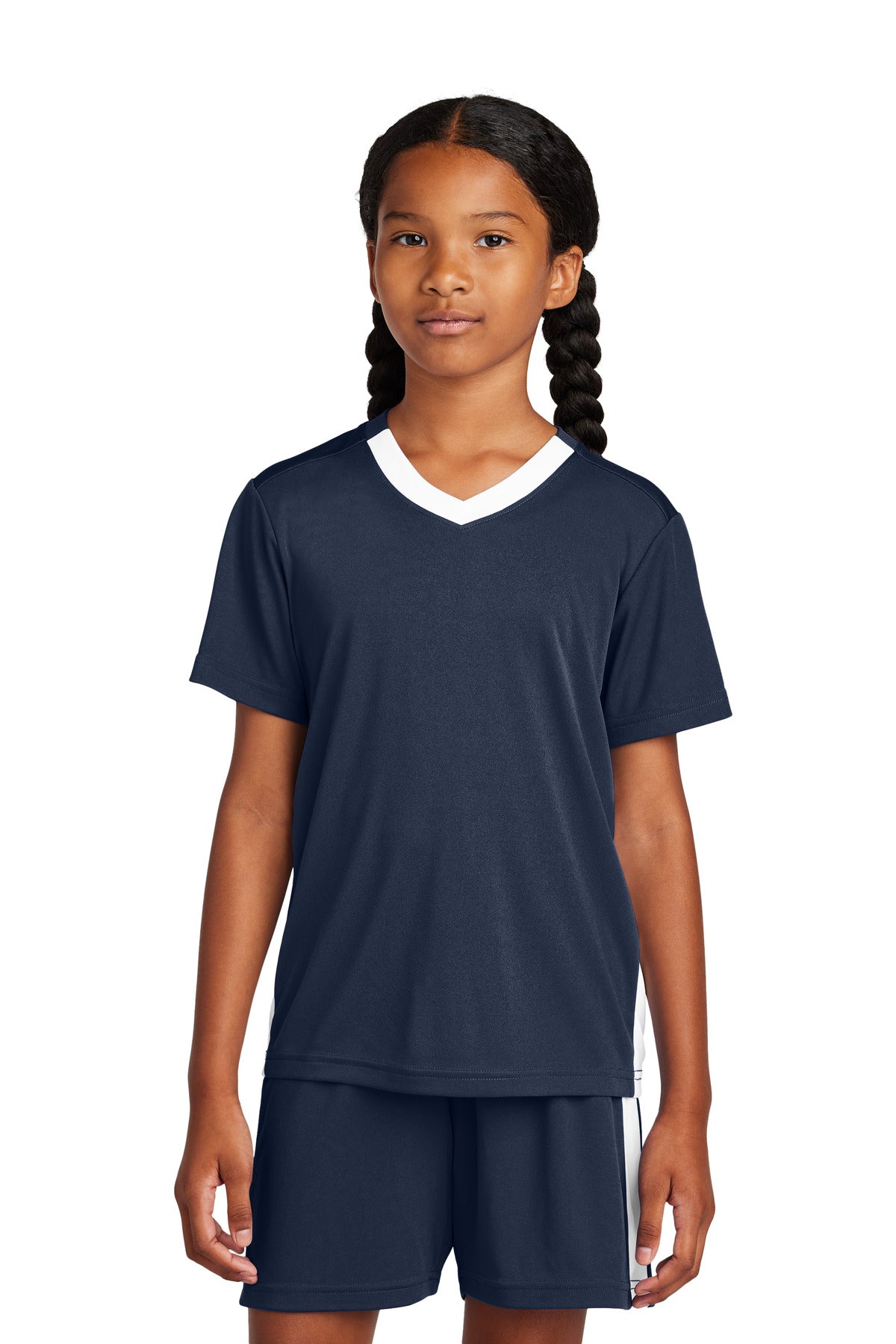 Sport-Tek ® Youth Competitor ™ United V-Neck YST101 - Sport-Tek YST101