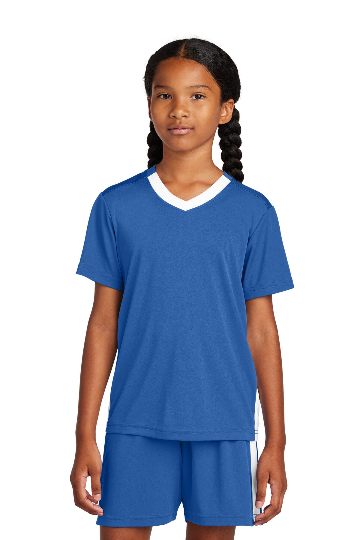 Sport-Tek ® Youth Competitor ™ United V-Neck YST101 - Sport-Tek YST101