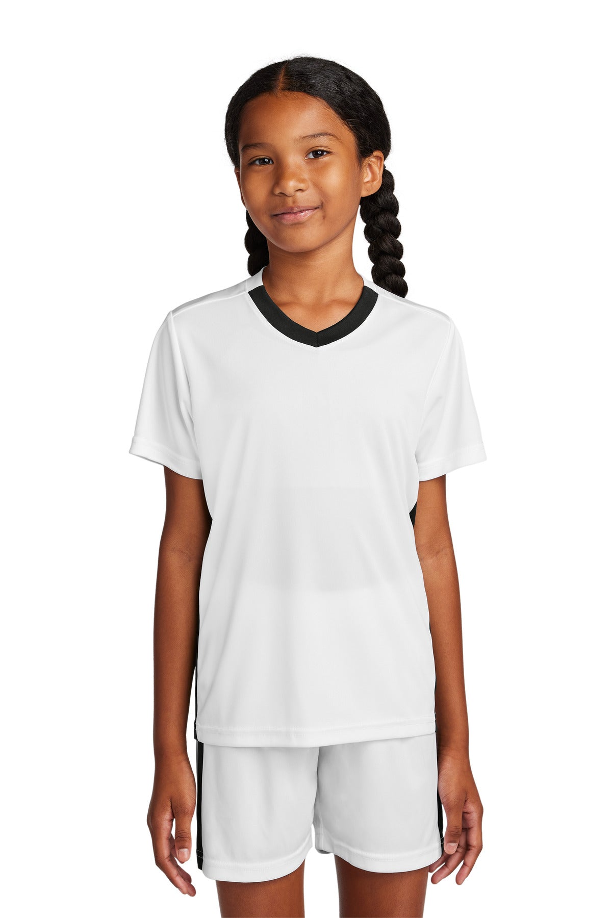 Sport-Tek YST101 Youth Competitor United V-Neck