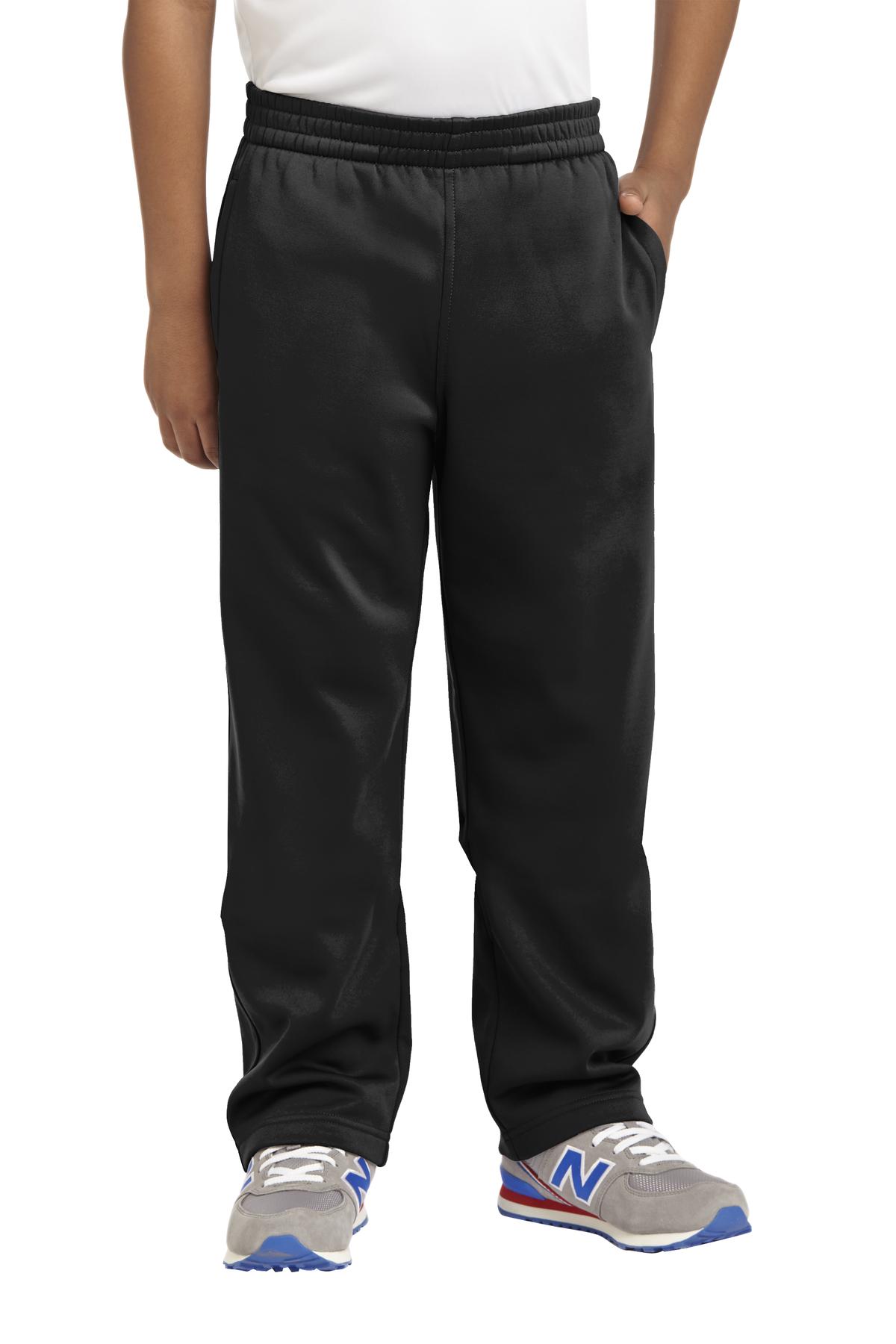 Sport-Tek YST237 Youth Sport-Wick Fleece Pant